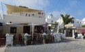 A little cafe as we arrive in Oia